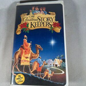 The Christmas Story Keepers Fully Animated Family VHS Zondervan Artisan 70 Min